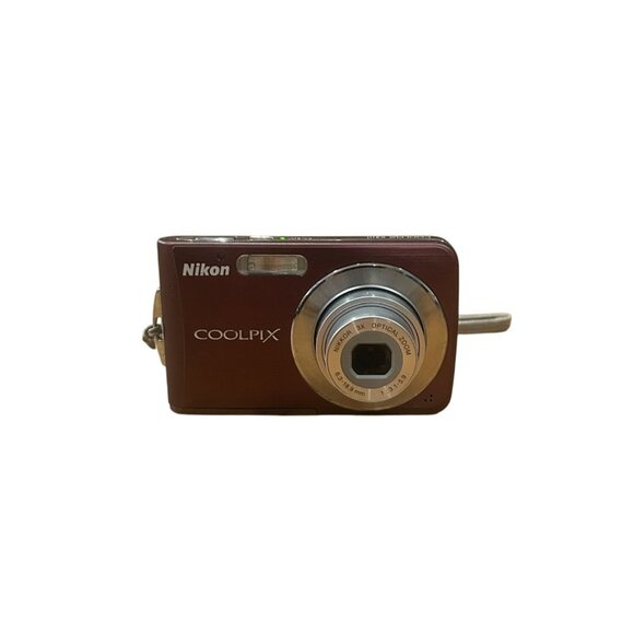 Nikon Coolpix S210 8.0MP Digital Camera Plum w/Charger & Box Tested & Working - Picture 2 of 10